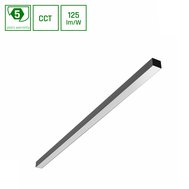 LED lineární design svítidlo přisazené-závěsné 40W 5000 lm CCT change, černé, záruka 5 let LED lineární design svítidlo přisazené-závěsné 40W 5000 lm CCT change, černé, záruka 5 let
