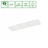 LED back-lit panel 1200x300 26W/36W/46W UGR19 6300 lm CCT change, záruka 5 let
