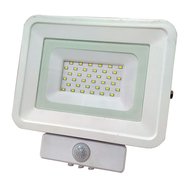LED reflektor SMD CLASSIC2 PIR IP65 bílý 20W 2700K