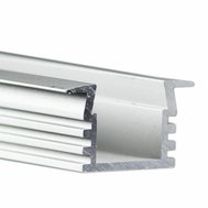 Hliníkový profil pro LED pásku, typ PDS vyšší do drážky FP-3776, stříbrný, 2 metry