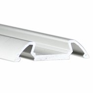 Hliníkový profil pro LED pásku, typ FP-4369, stříbrný, 2 metry