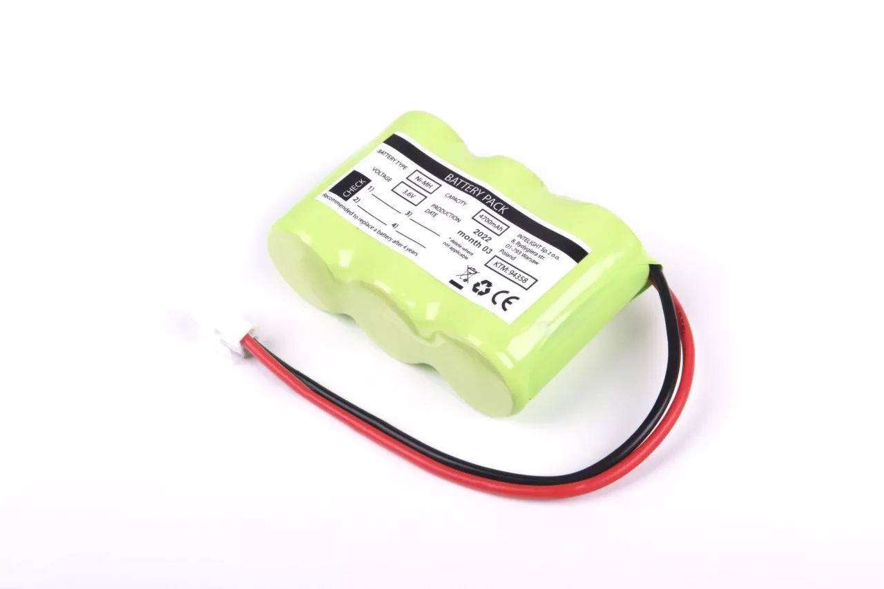 Baterie NiMH 3xC 3,6V 4700mAh