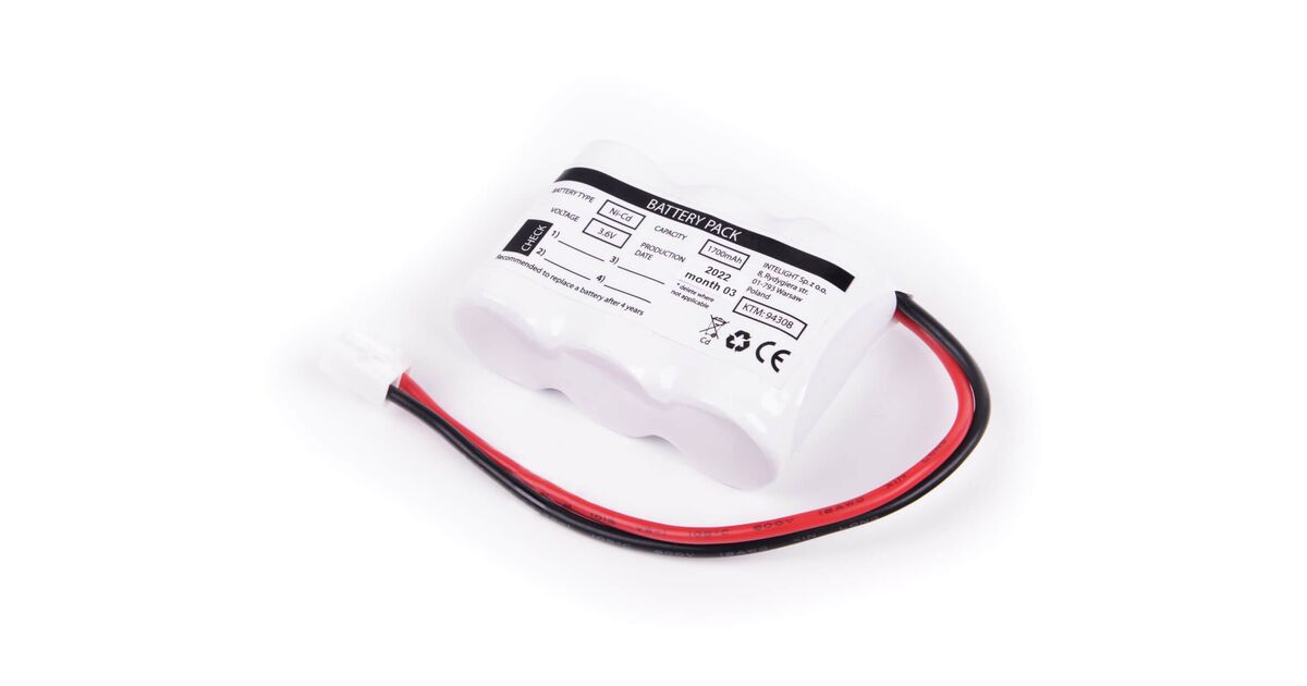 Baterie Ni-Cd 3xSC 3,6V 1700mAh