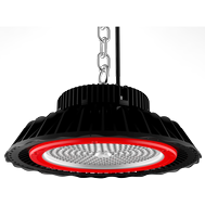 LED průmyslové svítidlo HB UFO 200W, stmív. 1-10V, 26535 lm, záruka 5 let - Ra>73/3000K/120°