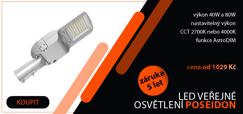 LED veřejné osvětlení POSEIDON AstroDIM