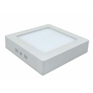 LED mini panel přisazený 12W čtverec bílý 840 lm 6000K
