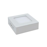 LED mini panel přisazený 6W čtverec bílý 480 lm 6000K